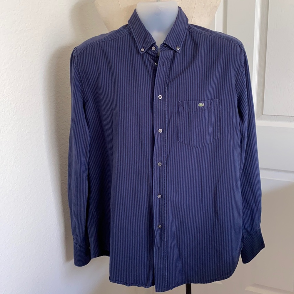 Lacoste button down shirt